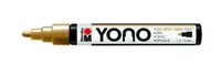 Marabu Acrylmarker YONO 1.5 - 3 mm Gold - Strichstärke: 1.5 - 3 mm - Verpackungseinheit: 1 Stück - Oberfläche: Leinwand - Metall - Kunststoff - Holz - Stein - Glas - Textilien - Beton - Porzellan - Papier - Set: Nein - Detailfarbe: Gold - Eigenschaft-Stif