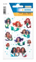 Herma Stickers Motivsticker Mermaid 14 Stück - Motiv: Meerjungfrau