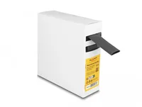 Delock Schrumpfschlauch Box mit Innenkleber 5 m x 20 mm Schwarz - Detailfarbe: Schwarz - Länge: 5 m - Durchmesser: 20 mm - Material: Polyolefin