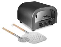 Trisa Pizzaofen Pizza Mio+ - Anzahl Personen: 1 - Detailfarbe: Anthrazit - Leistung: 2400 W - Produkttyp: Pizzaofen