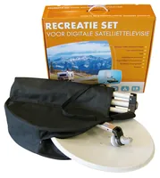Eurotrail Satelliet Receiver Tasche - Farbe: Schwarz - Sportart: Outdoor