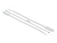 Delock Kabelbinder mit Beschriftungsfeld L 190 x B 4,8 mm weiß 10 Stück