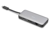 Digitus DA-70916 laptop dock/port replicator Wired USB 3.2 Gen 2 (3.1 Gen 2) Type-C Black, Grey