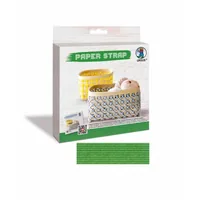 URSUS Bastelpapier Kamihimo 15 mm x 15 m, Grasgrün - Papierformat: Kein - Selbstklebend: Nein - Papierfarbe: Hellgrün - Papiertyp: Bastelpapier - Mediengewicht: 174 g/m² - Verpackungseinheit: 1 Stück