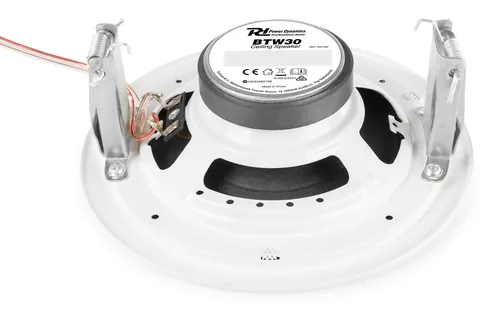Power Dynamics Deckenlautsprecher BTW30 Set - Lautsprecher Kategorie: Aktiv - Gehäusematerial: Kunststoff - Bauweise: Einbaulautsprecher - Eigenschaften: Integrierter MP3 Player - Fernbedienbar - Bluetooth Audio Streaming - Bestückung: 1x 5