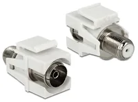 DELOCK Keystone IEC Koax Buchse