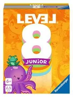 Ravensburger Kartenspiel Level 8 Junior für Kinder mit Tierplättchen - Sprache: keine Angabe - Kategorie: Kartenspiel - Altersempfehlung ab: 6 Jahren - Spieldauer: 20 min - Min. Anzahl Spieler: 2 - Max. Anzahl Spieler: 5