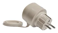 Shelly Plug & Play Outdoor Plug S Gen3 Zwischenstecker für draußen 12A Messfunktion WLAN Matter BT