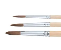 Talens Aquarellpinsel Rund, 3 Stück - Art: Aquarellpinsel - Anwendungsbereich: Aquarell - Set: Ja