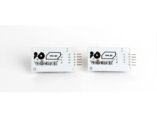 Whadda RTC Modul DS1302 mit  CR2032 Batterie, 2 Stück - Zubehörtyp: RTC Modul - Set: Ja