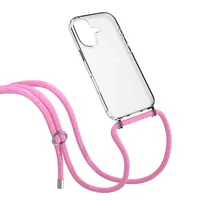Urbany's Necklace Case BABY GIRL iPhone Air - Farbe: Rosa - Silber - Fallsicher: Nein - Kompatible Hersteller: Apple - Detailfarbe: Pink - Rosa - Silber - Mobiltelefon Kompatibilität: iPhone Air - Material: Kunststoff