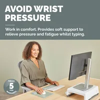 Fellowes Workplace Handgelenkauflage Breyta 320 mm Sage 1 Stück - Eingabegeräte: Tastatur
