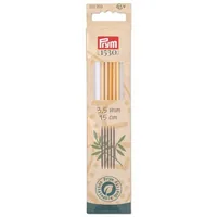 Prym 1530 Strumpfstricknadel BAMBUS 3.50 mm, 15 cm - Material: Bambus - Produkttyp: Strumpfstricknadel
