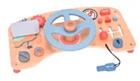 Spielba Holzspielwaren Beschäftigungsspielzeug Lenkrad - Altersempfehlung ab: 3 Jahren - Material: Holz - Nachhaltigkeit: Nicht angegeben - Detailfarbe: Mehrfarbig