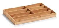 Zeller Present Besteckkasten Bamboo Braun - Detailfarbe: Braun - Ausziehbar: Keine Angaben - Material: Holz