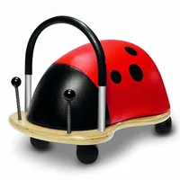 Wheelybug Rutschfahrzeug Marienkäfer klein - Fahrzeugtyp: Rutschfahrzeug - Altersempfehlung ab: 12 Monaten - Ausstattung: Keine - Detailfarbe: Rot - Schwarz - Material: Polyurethan (PU) - Schaumstoff - Holz