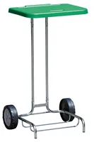 ALBA-KRAPF Kehrichtsackhalter 110 l - Einsatz: Mobil - Material: Stahl - Kunststoff - Fassungsvermögen: 110 l