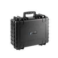 B&W Outdoor Case Type 5000 schwarz mit Facheinteilung