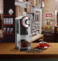 Melitta Molino 100 W Black, Red, Stainless steel