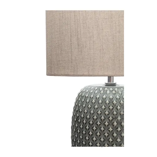 Pauleen Tischleuchte Pretty Classy 1x E27 Dunklelgrau/Beige - Betriebsart: Netzbetrieb - Lampensockel: E27 - Smart Home: Nicht kompatibel - Zusätzliche Ausstattung: Keine - Anwendungsbereich: Indoor - Gesamtleistung: 60 W