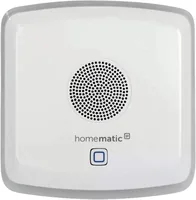 Homematic IP Kombisignalgeber HmIP-MP3P - Produkttyp: Kombisignalgeber - System-Kompatibilität: Amazon Alexa - Google Assistant - Homematic IP App - Protokoll: Bluetooth - WLAN - Systemkommunikation: Wireless - Detailfarbe: Weiss