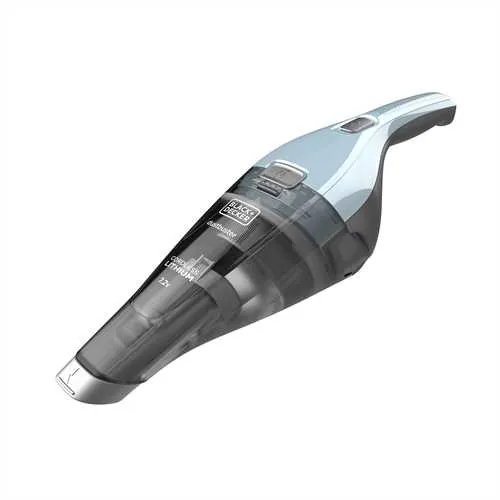 BLACK+DECKER Akku-Handsauger Dustbuster Blau/Grau - Fassungsvermögen: 390 ml - Staubsauger Typ: Akku-Handstaubsauger - Nasswischfunktion: Nein - Ladezeit: 600 min - Max. Laufzeit: 10 min - Spannung: 7.2 V