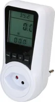 Max Hauri Energiemessgerät 220-240 V, max. 2300 W - Typ: Energiemessgerät - Befestigung: Zwischenstecker - Messgrössen: Energie - Funktionen: Energiekostenberechnung - Schnittstellen: 230 V Buchse - Messrichtung: Energiebezug