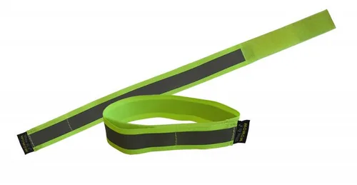 wowow Reflektor Reflective Band, Gelb - Farbe: Gelb - Befestigung: Arm - Bein - Typ: Reflektor