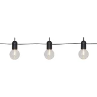 Star Trading Lichterkette Fiesta 360 cm, Schwarz/Transparent - Produkttyp: Lichterkette - Betriebsart: Batteriebetrieb - Set-Typ: Starterset - Fernbedienung: Nein - Smart Home: Nicht kompatibel - Lichtfarbe: Warmweiss (WW)