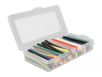Delock Schrumpfschlauch 196-teilig Sortimentsbox, Mehrfarbig - Detailfarbe: Mehrfarbig - Länge: 0.1 m - Durchmesser: 4 mm - 12 mm - 2 mm - 10 mm - 6 mm - 8 mm - Material: Polyolefin
