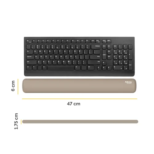Fellowes Tastatur-Handgelenkauflage Breyta 6x47cm sand