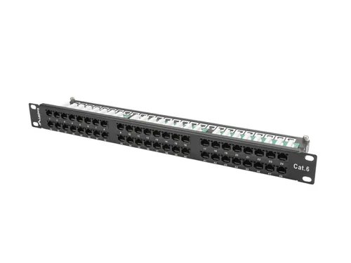 Lanberg PPU6-1048-B - patch-panel - 1U