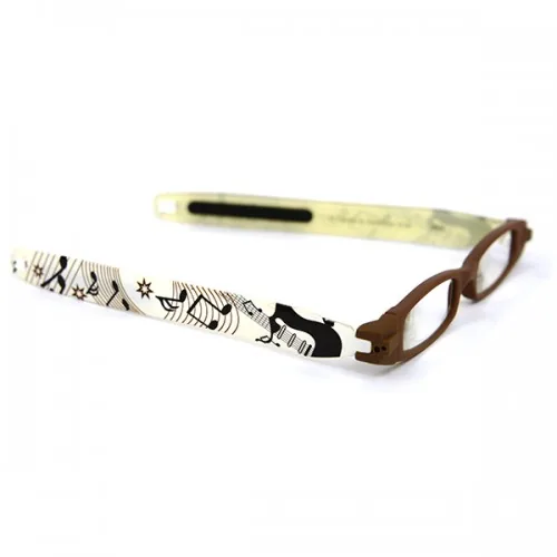 Figoline Lesebrille Melody +2,0 - Grössensystem: EU - Brillenglasfarbe: Klar - Zielgruppe: Unisex - Sehstärke: +2 -0 - Brillenform: Rechteckig - Kopfbreite: Normal