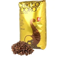 Chicco d'Oro Kaffeebohnen Tradition 1 kg - Entkoffeiniert: Nein - Produktionsland: Italien - Packungsgrösse: 1000 g - Geschmacksrichtung: Keine - Getränkeart: Lungo - Kaffeeart: Kaffeebohnen