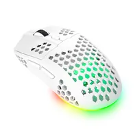 Trust Gaming-Maus GXT929 Helox Weiss - Bedienungsseite: Rechtshänder - Maus Features: Beleuchtung - Daumentaste - Scrollrad - Umschaltbare DPI-Auflösung - Detailfarbe: Weiss - Gewicht: 73 g - 75 g - Schnittstelle: USB-A - Maximale Empfindlichkeit: 4800 dpi