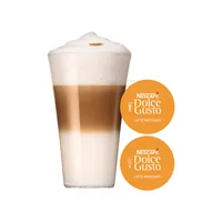 Nescafé Kaffeekapseln Dolce Gusto Latte Macchiato 15 Portionen - Entkoffeiniert: Nein - Produktionsland: Deutschland - Packungsgrösse: 15 Stück - Geschmacksrichtung: Keine - Getränkeart: Latte Macchiato - Kaffeeart: NESCAFÉ Dolce Gusto