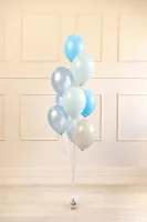 Partydeco Luftballon Set, Blautöne,10 Stück - Packungsgrösse: 10 Stück - Grösse: 30 cm - 27 cm - Motiv: Ohne Motiv - Produkttyp: Luftballon - Material: Latex - Detailfarbe: Hellblau