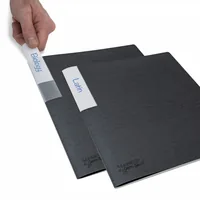 Rapesco Präsentationsmappe Germ-Savvy A4 Schwarz - Typ: Präsentationsmappe - Ausstattung: 20 Blatt - Detailfarbe: Schwarz - Material: Polypropylen (PP)