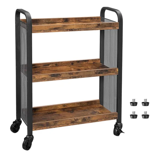 Vasagle Serving Cart On Wheels