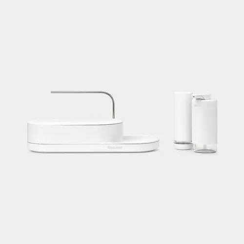 Brabantia Spültrogbutler-Set Sink Style Weiss - Aufhängevorrichtung: Ja - Detailfarbe: Weiss - Material: Kunststoff