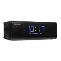 Audizio Radiowecker Cuneo Schwarz - Radio Tuner: FM - DAB+ - Stromversorgung: Netzbetrieb - Detailfarbe: Schwarz - Ausstattung: Lautstärkeregler - QI-Ladestation - Sleep-Timer - Display - Weckfunktion - Schlummerfunktion - Senderspeicher - Typ: Radiowecke
