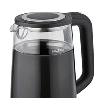 ELDOM C530 NEVO bollitore elettrico 1,7 L 2200 W Nero, Trasparente
