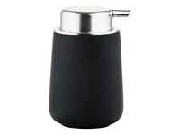 Zone Denmark Seifenspender Nova 250 ml, Schwarz - Fassungsvermögen: 250 ml - USB-Schnittstelle: Nein - Detailfarbe: Schwarz - Wandmontage: Nein - Sensor-Technik: Nein