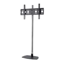 Edbak Standfuss STD01 Schwarz - Eigenschaften: Vertikale Halterung - Höhenverstellbar: Ja - Maximale Bildschirmgrösse: 52  - VESA Norm: 100x100 mm - 200x100 mm - 200x200 mm - 300x300 mm - 400x200 mm - 400x400 mm - 75x75 mm - Detailfarbe: Schwarz - Maximal