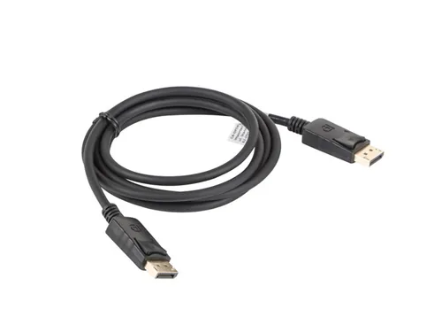 LANBERG Displayport MM 19 PIN V1.2 Kabel 1,8m 4K schwarz