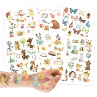 Papierdrachen Tattoo Set Pferde und Lesefreunde - Kategorie: Tattoo - Altersempfehlung ab: 3 Jahren
