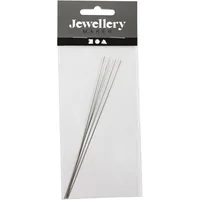 Creativ Company Auffädelhilfe Nadel 12 cm, 5 Stück - Zubehörart Basteln: Auffädelhilfe