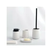MSV Bad-Utensilienhalter Maonie Weiss matt, Keramik - Befestigung: Keine - Detailfarbe: Weiss matt - Wandmontage: Nein - Utensilienhalter Typ: Bad Utensilienhalter - Detailmaterial: Keramik - Grundmaterial: Keramik