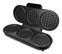 ADE KA2304 waffle iron 3 waffle(s) 1200 W Black