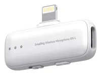 Smallrig S70RX-L Drahtloser Mikrofonempfänger Weiss - Bauweise: Empfänger - Anwendungsbereich: Video - Wandlerprinzip: Keine Angabe - Richtcharakteristik: Keine - Schnittstellen: Lightning - Set: Nein